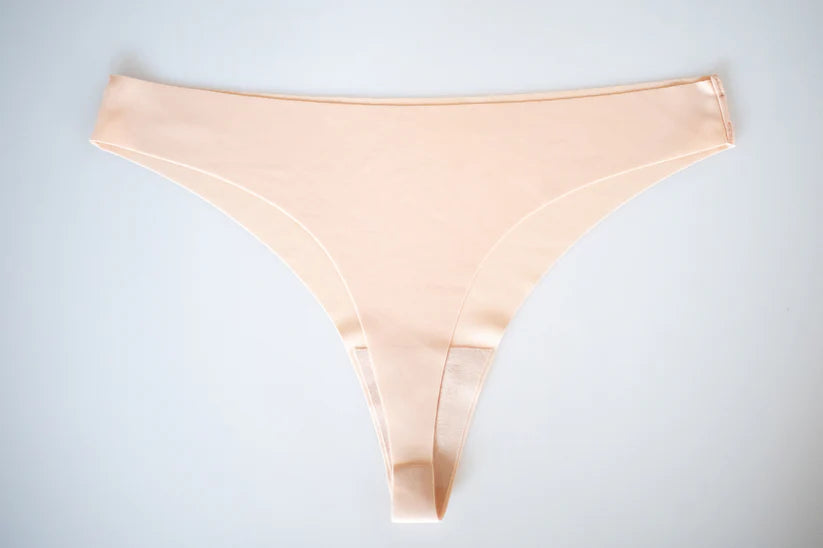 BYOU Seamless Thong 10-pak - Beige