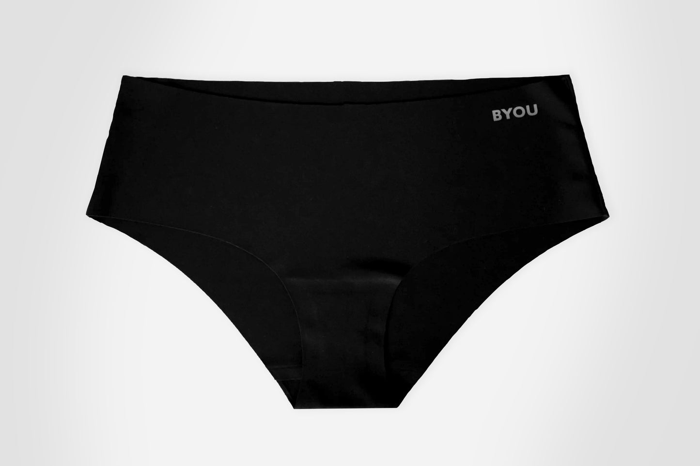 BYOU Seamless Hipster 5-pack - Svart