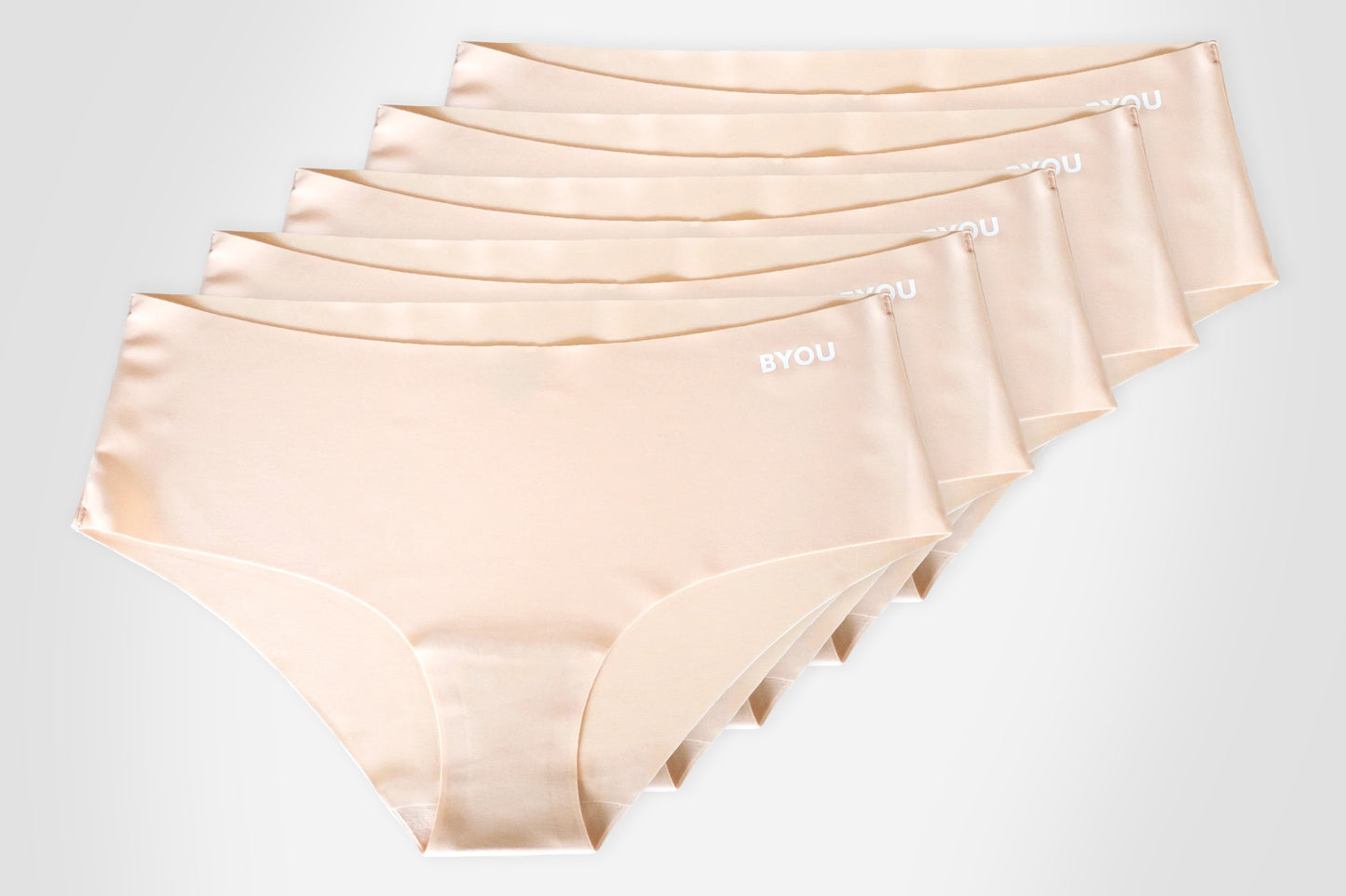 BYOU Seamless Hipster 5-pack - Beige