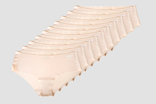 BYOU Seamless Hipster 10-pack - Beige