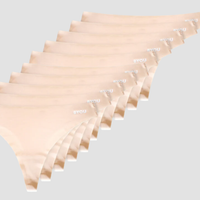 BYOU Seamless Thong 10-pack - Beige