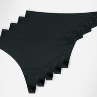 BYOU Seamless Thong 5-pack - Sort